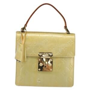 Louis Vuitton Monogram Vernis Spring Street Handbag Gray